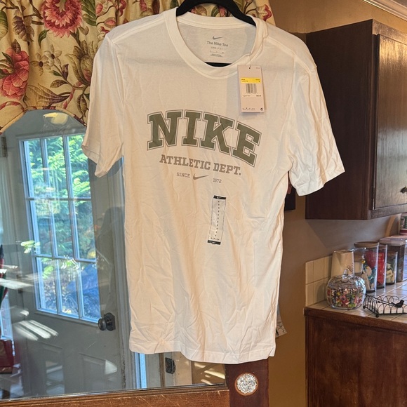 Nike Men's White Athletic Dept Tee - Picture 1 of 1